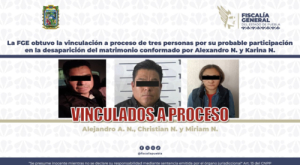 Vinculan a proceso a homicidas de pareja poblana