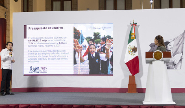 Inversión histórica en becas e infraestructura educativa
