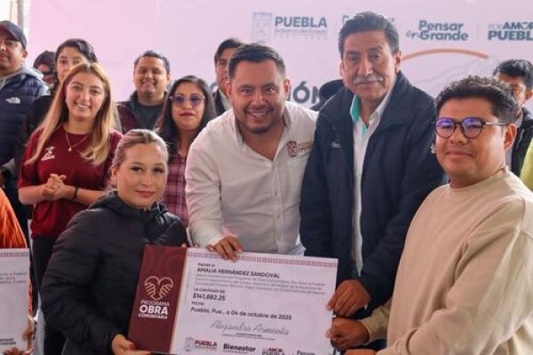 Ahora Ciudad Serdán goza de obra comunitaria deportiva