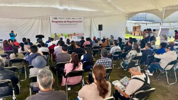 Llega Programa de Regularización de Predios a Amozoc