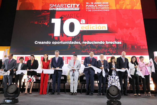 Queda inaugurado el Congreso Smart City Expo Latam 2025 en Puebla