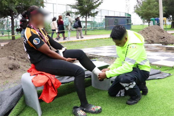 Atención médica garantiza en Juegos Deportivos Escolares