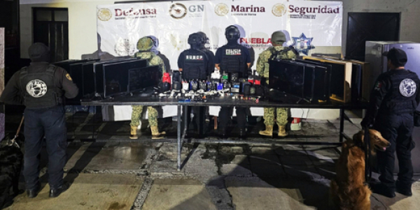 SSP encabeza operativo en penal de Tehuacán