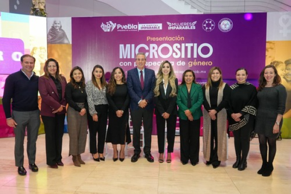 Presentan Micrositio con Perspectiva de G&eacute;nero
