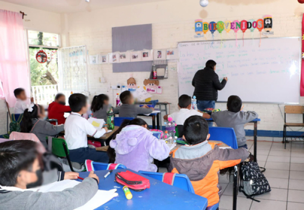El 9 de enero 2025, los niños entran a clases