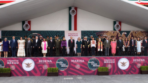 El presidente Obrador encabezó el Desfile Cívico Militar