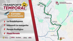 &iexcl;Checa la ruta temporal para La Guadalupana!