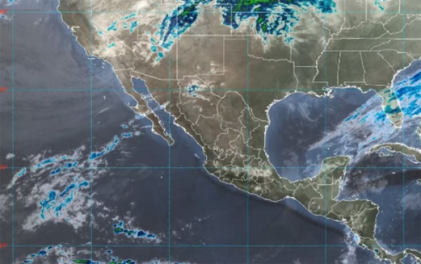 Heladas en gran parte de México y posible caída de aguanieve o nieve en sierras de Baja California, Chihuahua y Sonora.