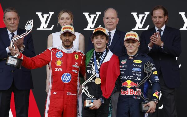 Antonelli gana el GP de Mónaco; Checo lo rebajan al 15°