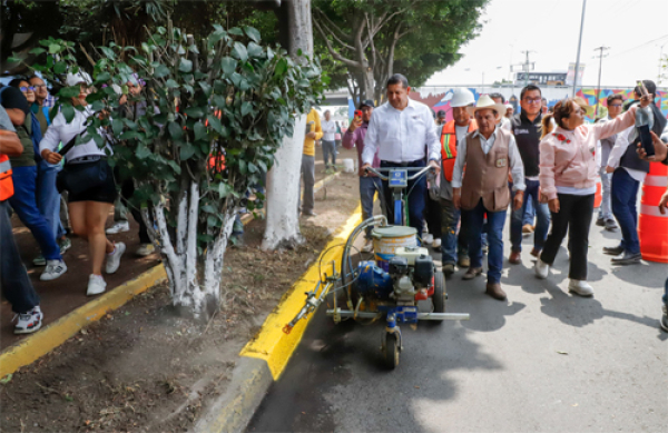 La faena comunitaria se ejecutó en San Felipe Hueyotlipan