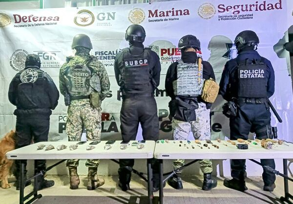 SSP realiza operativo en penal de Huauchinango