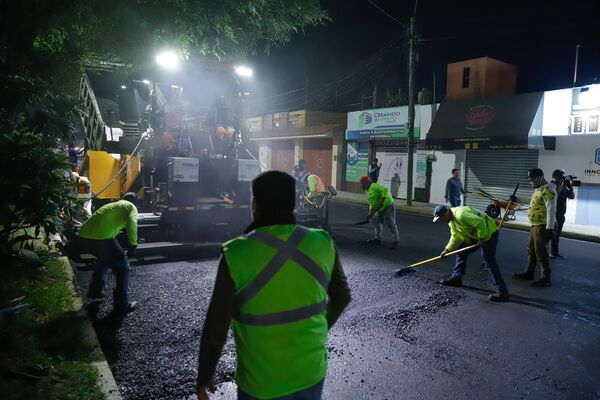 Rehabilitación del 67% en Avenida Margaritas