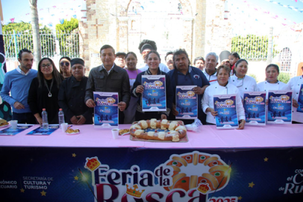 Feria de la Rosca 2025 y Día de Reyes en San Rafael Comac