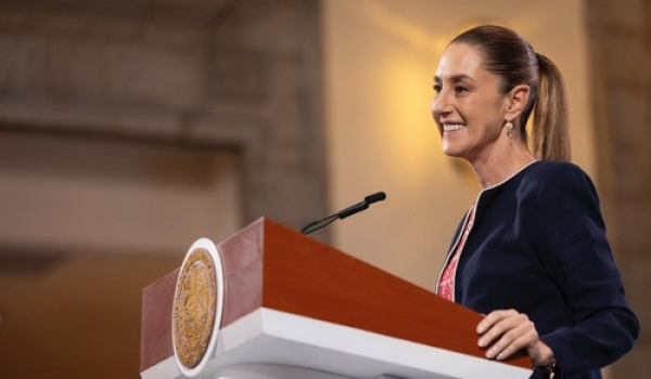 Se analiza reforma constitucional contra pensiones millonarias: Sheinbaum