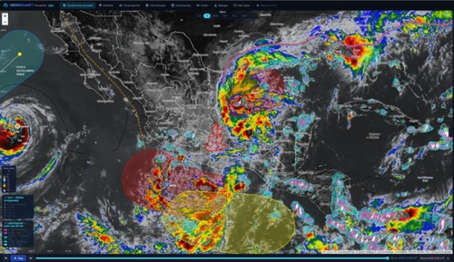 Fuertes lluvias del 7 al 10 de octubre: PC Estatal