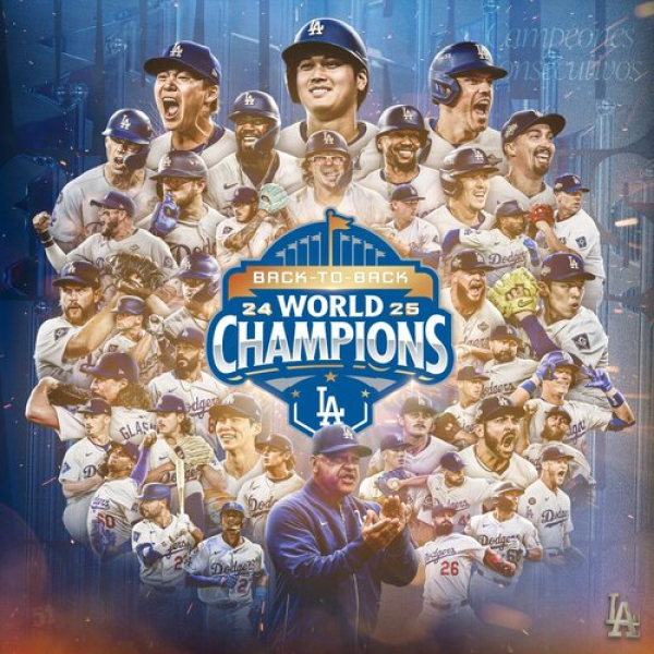 Dodgers logran el Bicampeonato