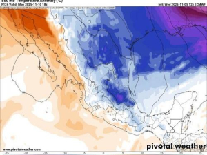 Alerta por Frente Frío 13 en Puebla