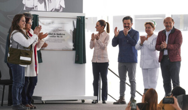 Claudia Sheinbaum Inaugura Unidad de Medicina Familiar en Ecatepec