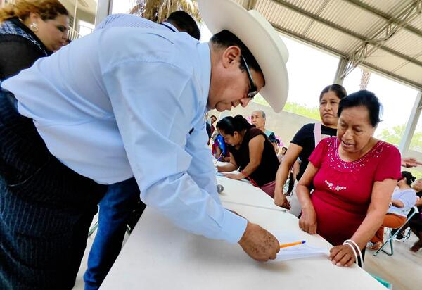 Realizan Asamblea de Obra Comunitaria en San Gabriel Chilac