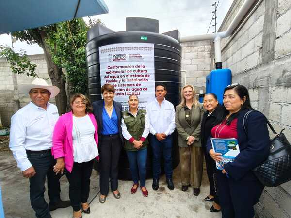 Captador pluvial para escuela de Nealtican: Ballesteros