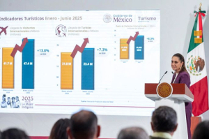 Incrementa el número de visitantes a México