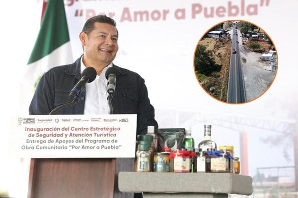 Avanza obra carretera en Acatzingo: Armenta