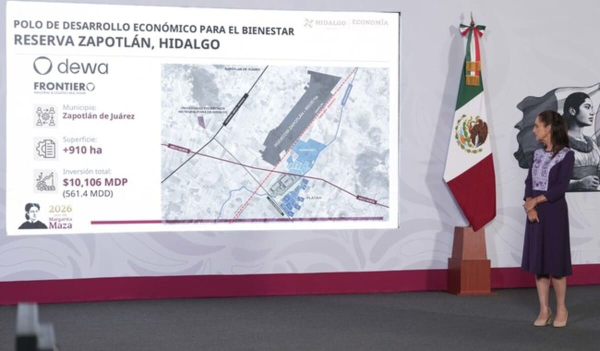 Presidenta Sheinbaum destaca avance de Polos de Desarrollo