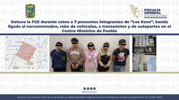 Cae banda &ldquo;Los Keos&rdquo; en cateo de la FGE