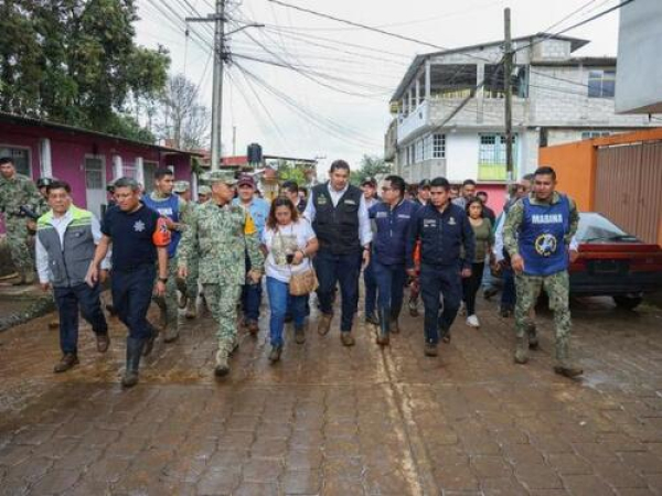 Respuesta inmediata de Armenta ante afectaciones por lluvias