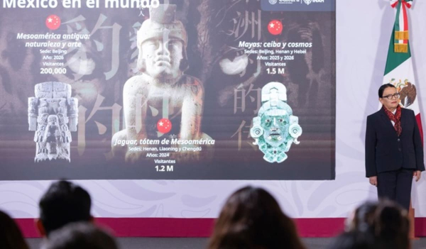 INAH difunde cultura mexicana en Europa y Asia