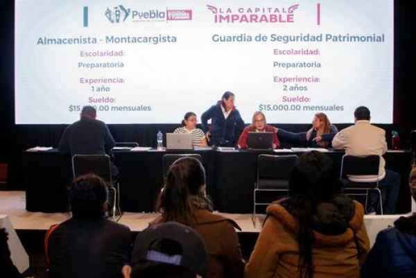 Se generan m&aacute;s 2 mil nuevos empleos en Puebla Capital