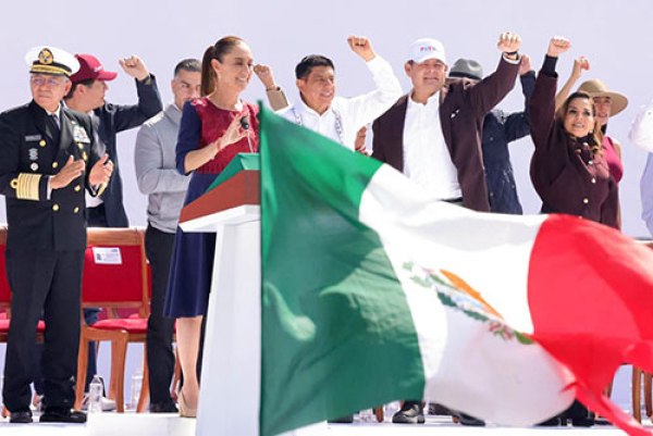 “Sin tibiezas, vamos juntos con la presidenta Claudia Sheinbaum y la Cuarta Transformación”: Armenta