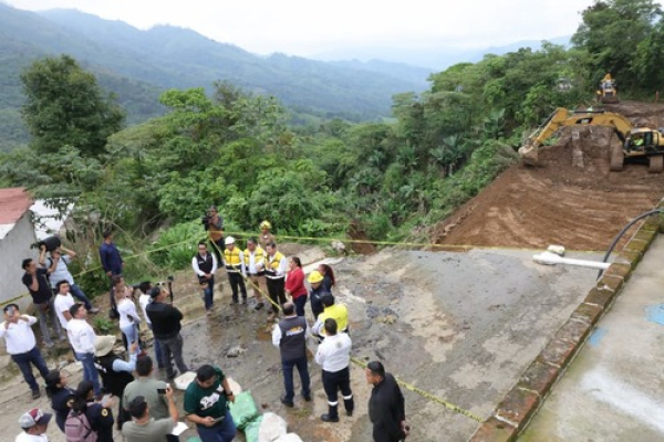 Gobierno atiende afectaciones en la Sierra Norte