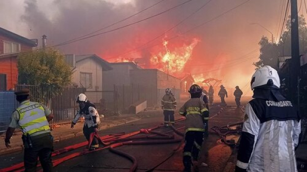 Captura a otro sospechoso por incendios en Chile