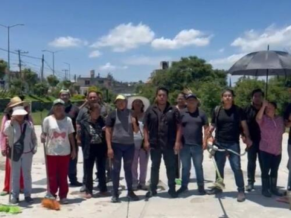 Deporte y Juventud participan en faena comunitaria en Aparicio