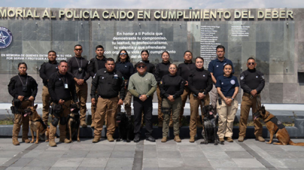 Se llevó a cabo el Segundo Encuentro de Unidades Caninas