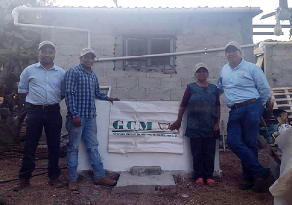 Granjas Carroll de México y su sistema de captación de agua de lluvia, se enfrenta a su escasez