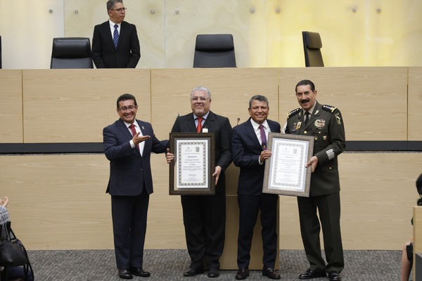 Congreso entrega Presea “General Ignacio Zaragoza”