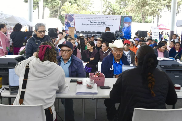 "Ferias de Paz" acercan bienestar a Esperanza