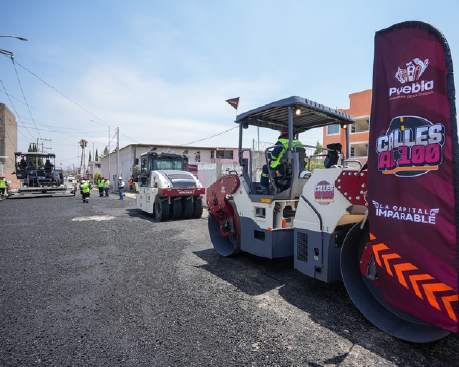Presenta Pepe Chedraui "Tren Capitalino de Pavimentación"