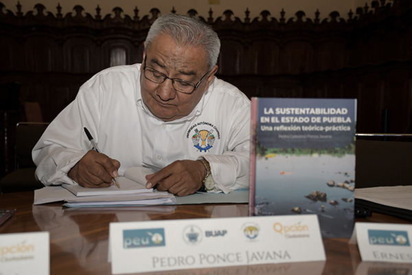 Presentan libro “La sustentabilidad en el Estado de Puebla”