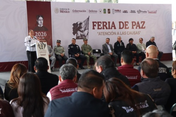 Feria de Paz refuerza el tejido social: Bienestar