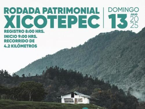 Rodadas patrimoniales llegan a Xicotepec