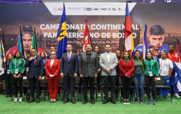 Inauguran Panamericano de Boxeo 2026 en Puebla
