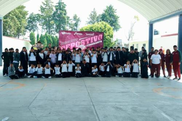 "Circuito Deportivo Itinerante" llega a San Baltazar Tetela