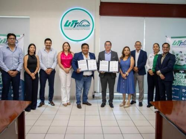 UTTehuacán y UPPue firman convenio de colaboración