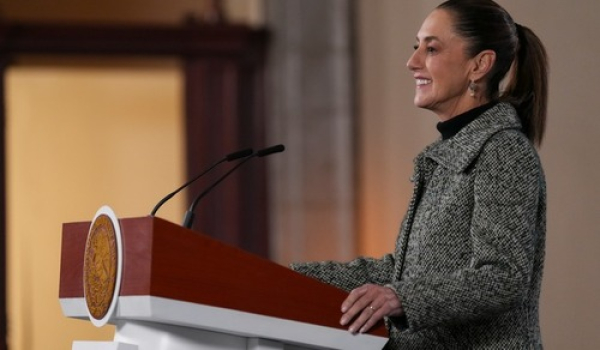 M&eacute;xico se escribe con &ldquo;M&rdquo; de migrante: Presidenta