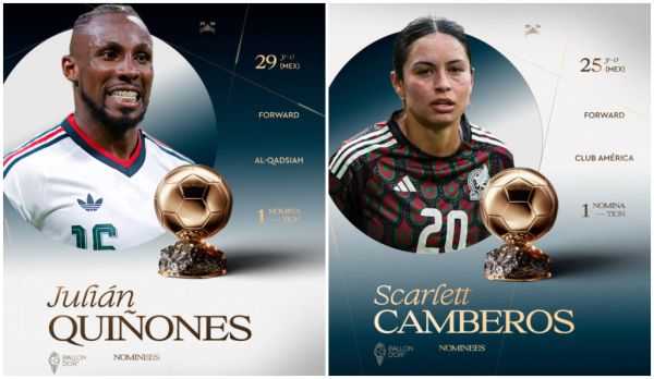 Quiñones y Camberos por el Balón de Oro 2026