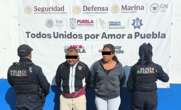Operativo Transporte Protegido arroja detención de pareja por robo