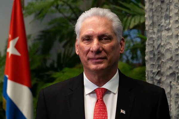Miguel Díaz-Canel, presidente de Cuba